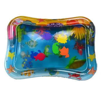 

Kids Water Cushion Inflatable Tummy Time Baby Water Play Mat BPA Free Leak Proof Cushion Funny Water Game Pad Hot Summer Gift