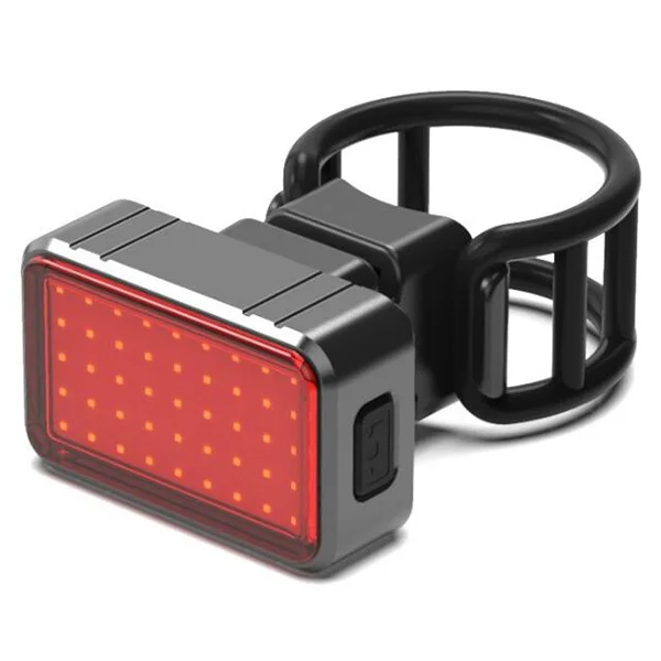 

USB Bicycle Rear Light Cycling Automatic Brake Induction Taillight MTB Road Night Riding Bike Lights Charge Warning Lamp