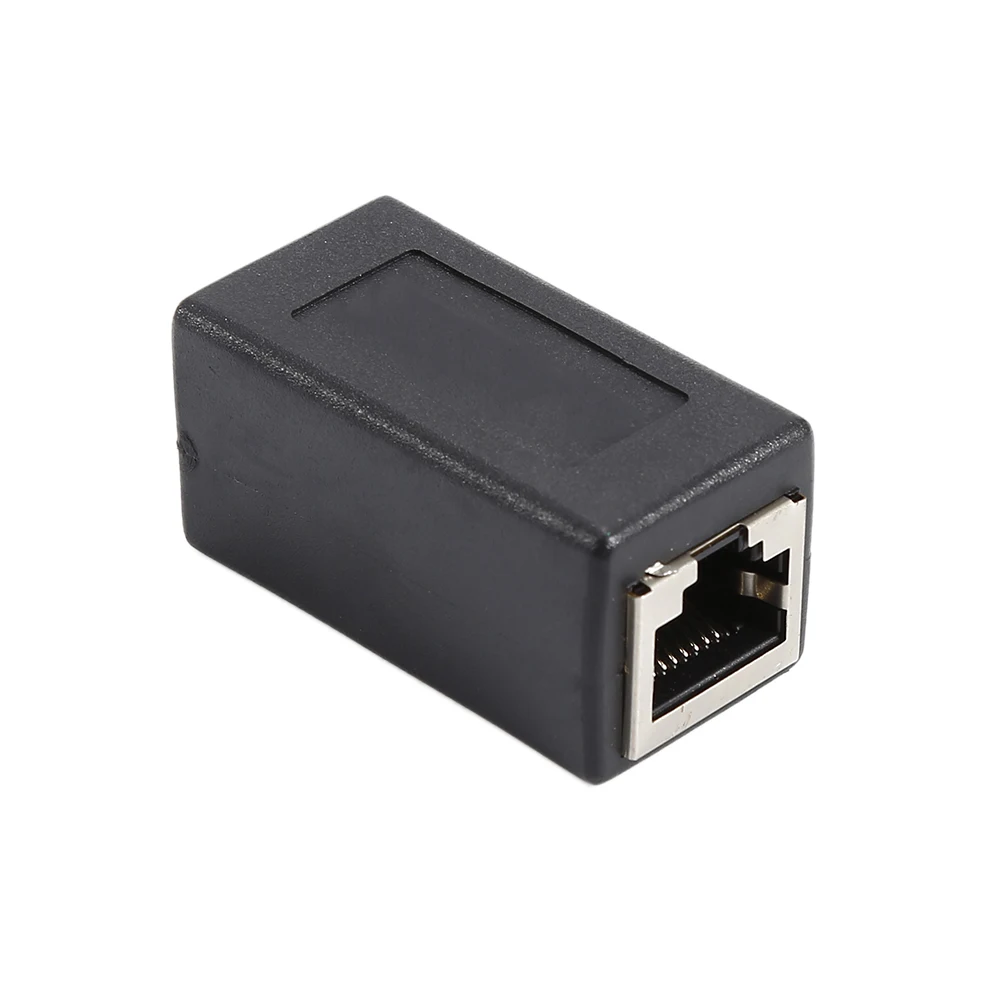 RJ45 разъем Cat7/6/5e Ethernet адаптер конвертер сетевой кабельный удлинитель для кабеля
