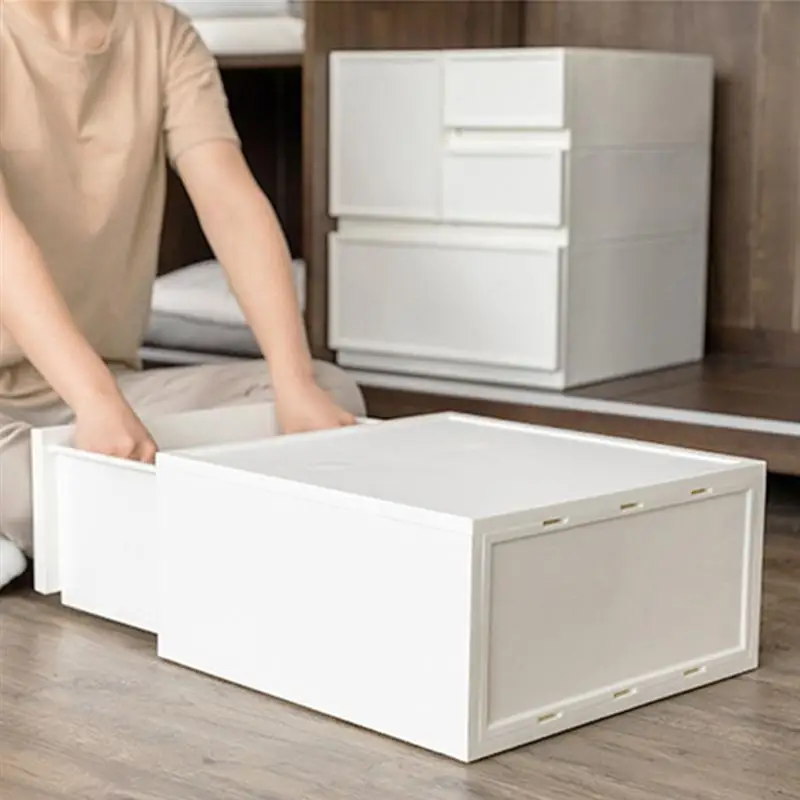 Plastic Drawer Type Closet Portable Storage Cabinet ...