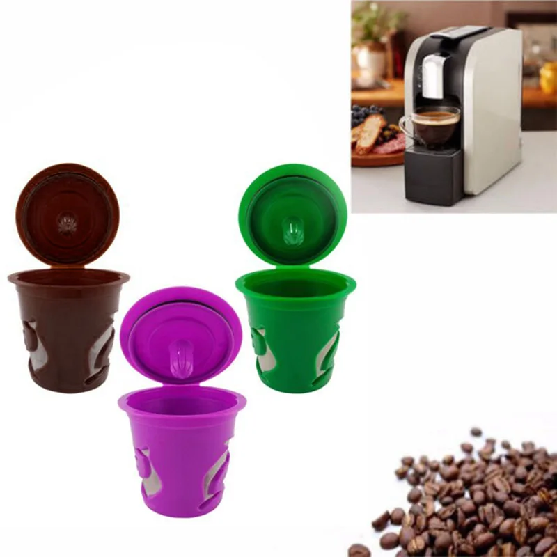 

Durable Refillable Reusable K-Cup Coffee Filter Pod for Keurig 2.0 Coffee Capsule Cup Household office supplies