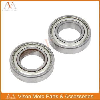 

2PCS Front Wheel Hub Roller Bearing For CR CRF 125R 250R 450R 500R 250X 450X KX125 KX250 KXF KLX400 RM125 RM250 DRZ400SM RMZ250