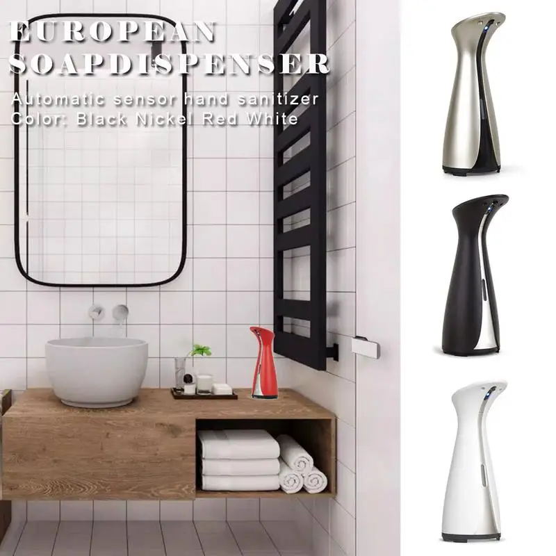 

Automatic Soap Dispenser Hand Free Touchless Sanitizer Bathroom Dispenser Smart Sensor Liquid Soap Dispenser For Kitchen