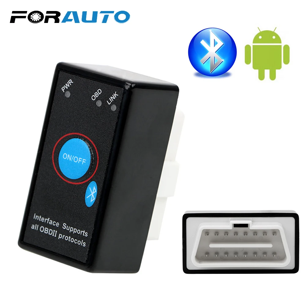 

EML327 V1.5 Car Diagnostic Tool OBD2 Adapter Car Diagnostic Scanner Bluetooth ELM327 OBDII Auto Diagnostic Tool Mini for Android