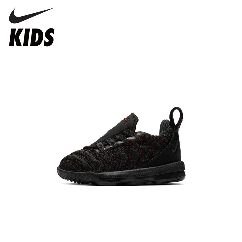 

Nike Official LEBRON XVI (TD) Baby Motion Children's Running Shoes Outdoor Sports Casual Shoes # AQ2468-002