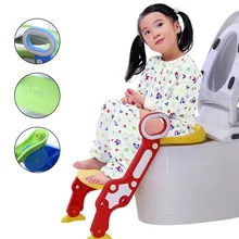 Горшок обучающее сиденье с регулируемая лестница складной Туалет тренировочное сиденье Детский горшок стул табуретки безопасности горшок для детей