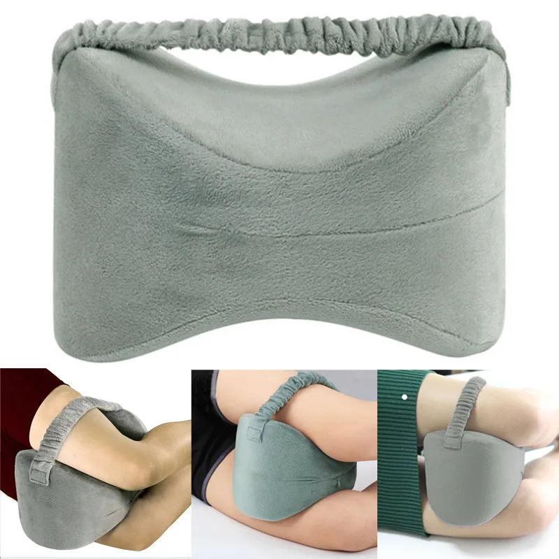 

High Quality Memory Foam Knee Wedge Leg Pillow for Sciatica Relief Leg Pain Washable Pregnancy Cushion