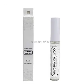 

Eyelash Extension White Coating Mascara 10ml Eyelash Care Coat Mascara Individual Fake Lashes Protective Coating Sealant tools