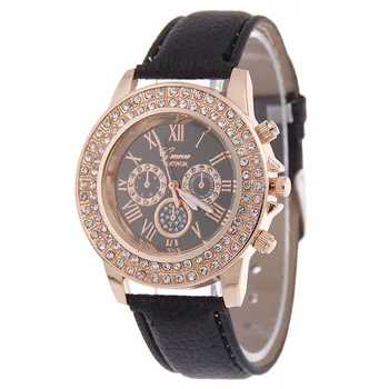 

Relogio Feminino Fashion Luxury Watch Women Leather Quartz Analog Women Watch Diamond Casual Ladies Watches Quartz Wrist Watch