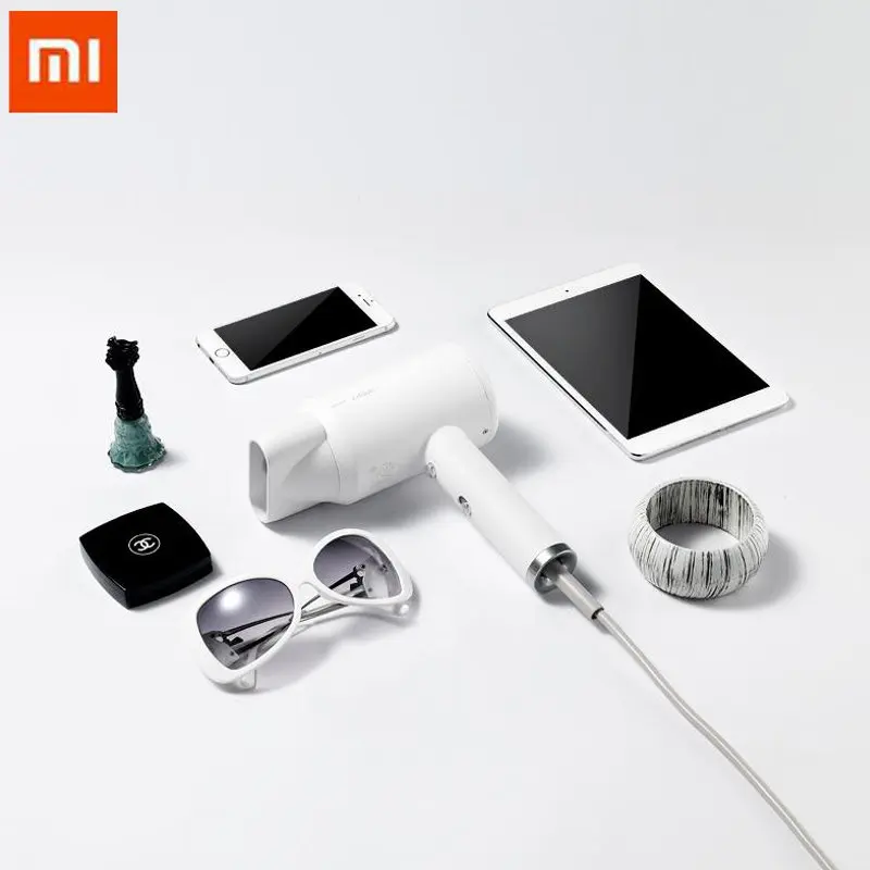 

XIAOMI ZHIBAI Original Hair Dryer Mini Portable Anion 1800W 2 Speed Temperature Control Mi Blow Dryer for Travel Home Kits