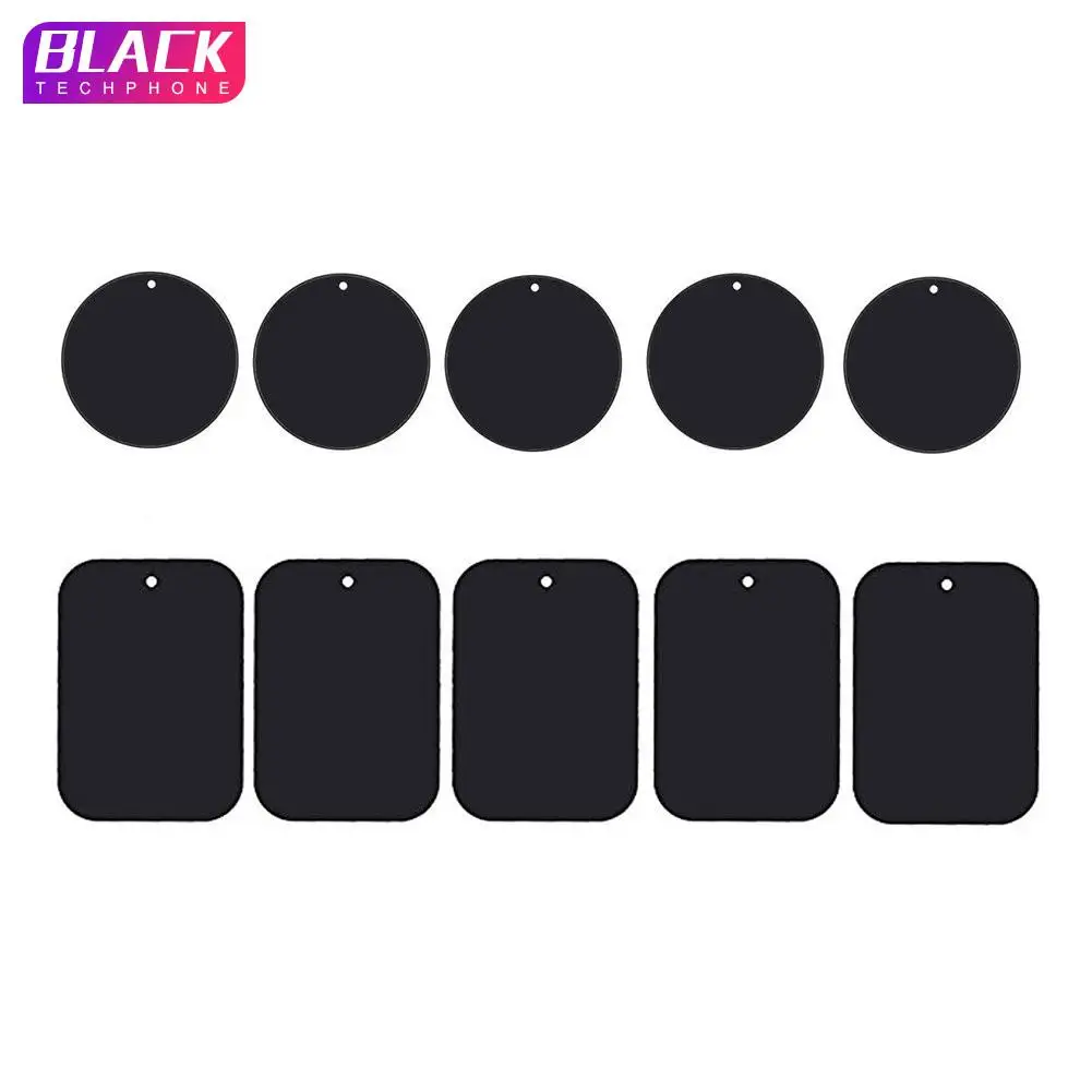

10PCs Car Phone Holder Magnet Iron Piece Phone Magnet Sticker/Magnetic Car Mount Phone Holder