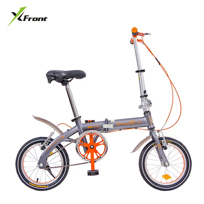 

New Brand 14 Inch Single/6 Speed Carbon Steel V/disc Brake Folding Bike Lady Children Bicicletas Mbx Bicycle