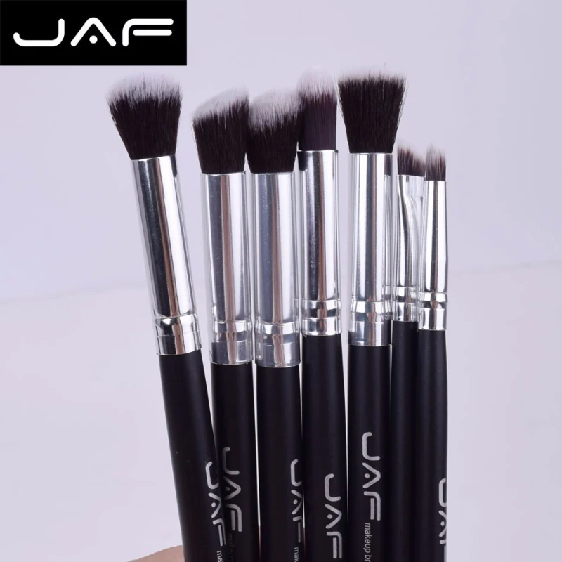 Набор нейлоновых кистей для макияжа Blueness JAF 7 шт./набор переносные кисти
