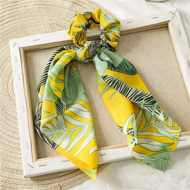 Bow Streamers Hair Ring Fashion Wild Ribbon Hair Bands Horsetail Tie Solid Color Headwear Hair Ring Hair Accessories For Girl Bow Streamers Hair Ring Fashion Wild Ribbon Hair Bands Horsetail Tie Solid Color Headwear Hair Ring Hair Accessories For Girl