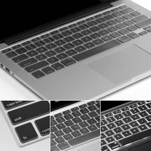 Силиконовый чехол для клавиатуры Air Pro retina 13 15 17 протектор для Mac book Keyboard