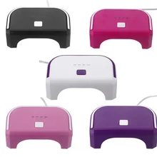 10 шт. TP36 12 Вт светодиодный сушка ногтей; уход машина лампы для лака для ногтей гель-арт фара в ЕС штекер светодиодный светильник для ногтей