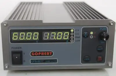 GOPHER CPS-1660 новый обновленный компактный цифровой Регулируемый источник питания