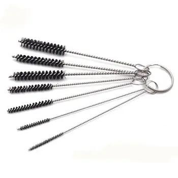 

Litake 7 Pcs/set Nylon Brush Multi-Functional Tools Cleaning Brush Drink Straws Sewing Machines Paint Spray Guns Cleaning Brush