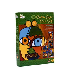 DIY креативная бумага струнная живопись книга развивающие игрушки для рукоделия для детей Детские игрушки для рисования подарки-девочка