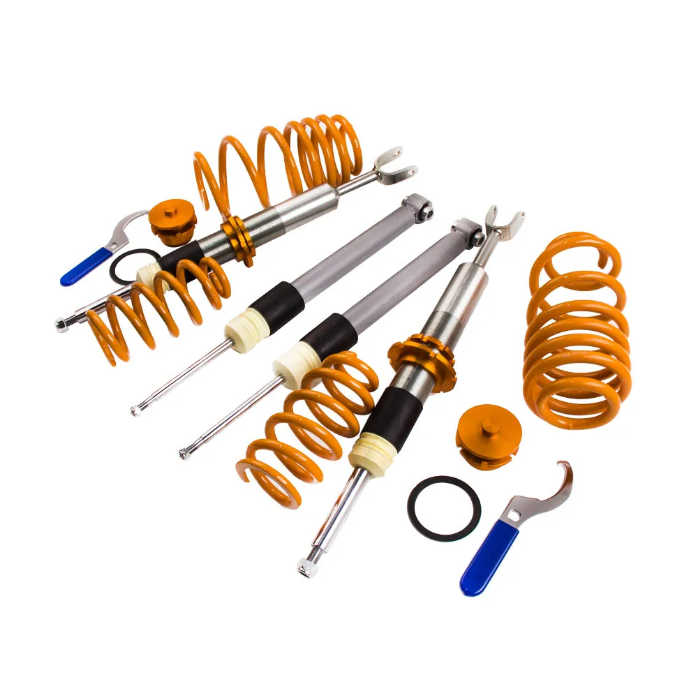 Для Audi A4 B6 B7 8E Saloon и Avant Quattro 00 08 Coilovers Street регулируемый комплект подвески Coilover все