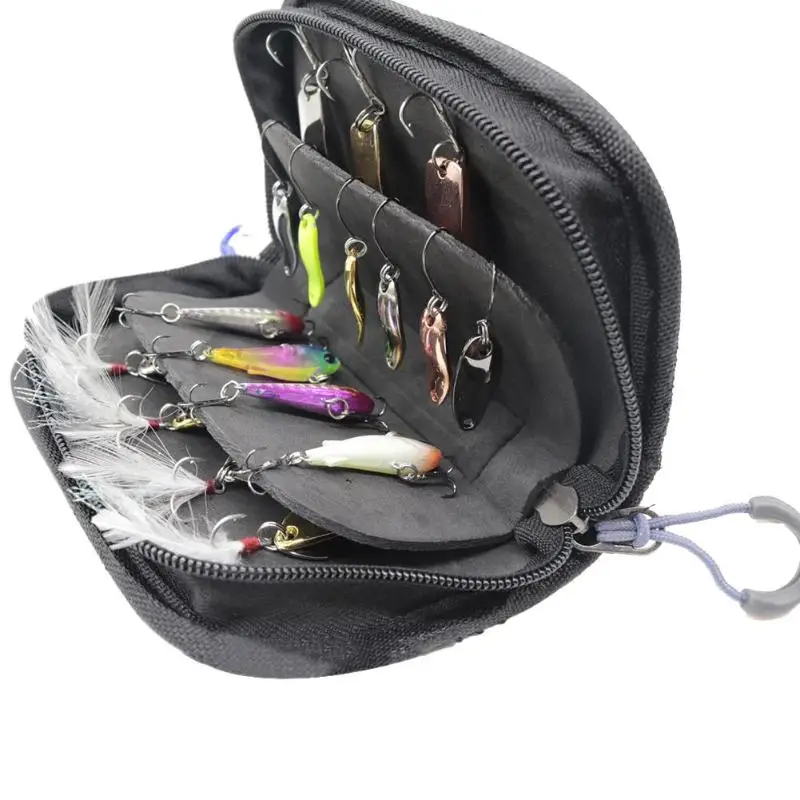 Sequins Lure Bag Alicate Pesca Spoon Spinner Bait Fishing Bags Sac De