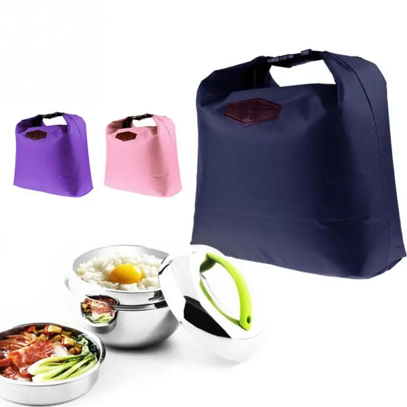 

new Fashion Waterproof Thermal Cooler Insulated Lunch Box Portable Tote Storage Picnic Bag