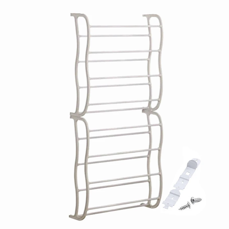 

Shoe Cabinet Door Hanging Shoe Rack Hook Shelf Rack Holder Storage Organizer Cabinet