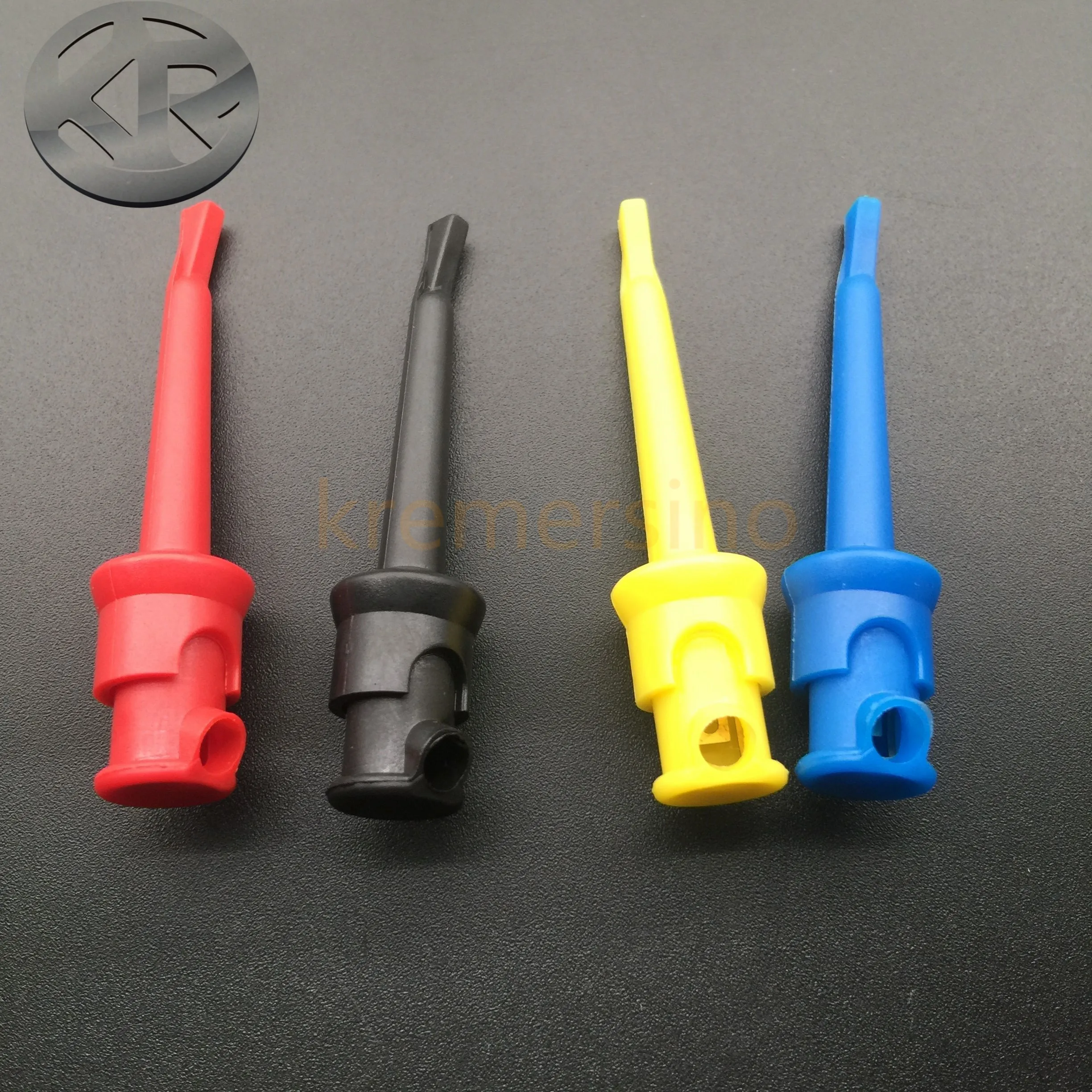 Мини зажим мини крюк для захвата SMD POMONA 5418 позолоченный тестовый
