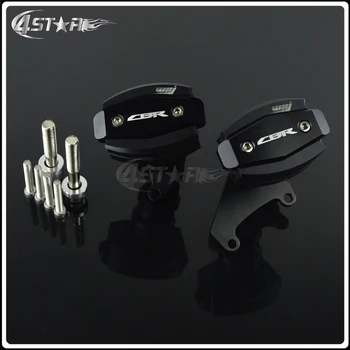 

Motorbike CNC Aluminum Frame Crash Pads Engine Case Sliders Falling Protector For HONDA CBR500R 2014 2015 2016 Street Bike