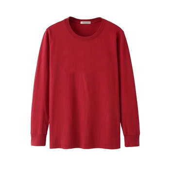 Men Tshirt Long Sleeve Full Winter Autumn Plus Size Big Xxxxl 5XL 6XL Casual Plain
