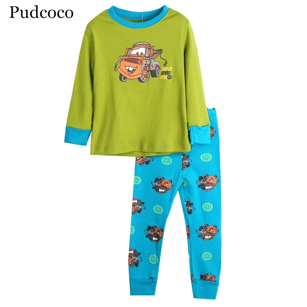 Pudcoco новинка 2019 детский хлопковый Спортивный Повседневный комплект с длинными