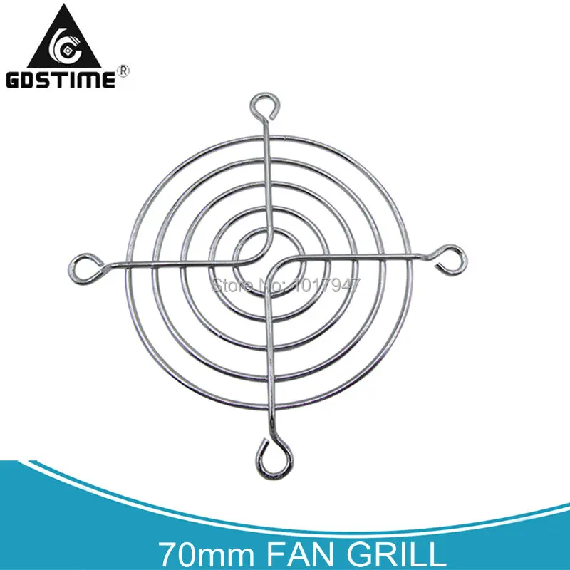 100 шт./партия новые металлические Сталь 70mm 7 см вентилятор для защиты пальцев гриль сеть