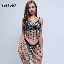 Жемчужина кусок драгоценный камень сексуальная юбка с дырками Модные блестка украшение Для женщин ночные вечерние юбка клуб, кисточками и бриллиантами на пляже Семейный комплект