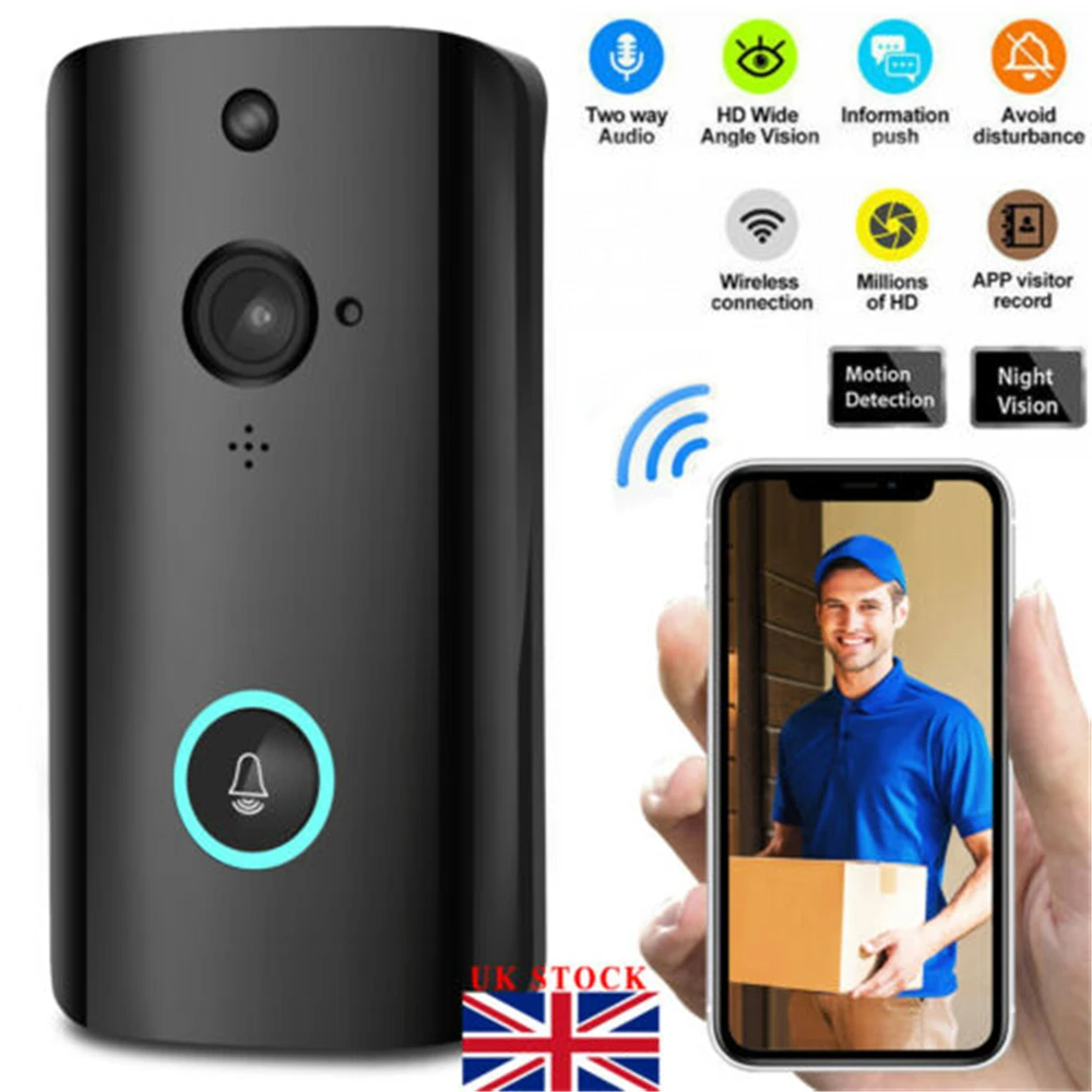 M9 беспроводное кольцо видео визуальный смарт Wifi домофон дверной звонок безопасности телефон звонок Домофон 720P домофон