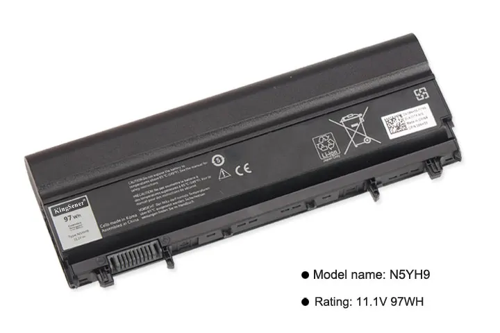 KingSener Korea Cell New N5YH9 Аккумулятор для ноутбука DELL Latitude E5440 E5540 VJXMC VV0NF 0K8HC 7W6K0 CXF66 9CELL 11 1 V