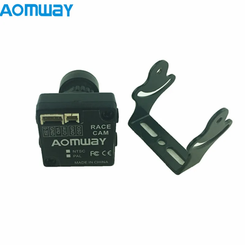 

Aomway Racecam 2.8mm 650TVL CCD 100 Degree FOV PAL/NTSC FPV Camera for RC Drone Multicopter Goggles Frame Part Accs