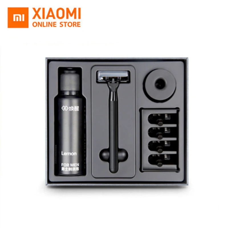 

Xiaomi 5-layer Blade Manual Set with 3 Cutter Heads Sharp Shavor Dry Wet Shaving Shaving & Hair Removal Health Care