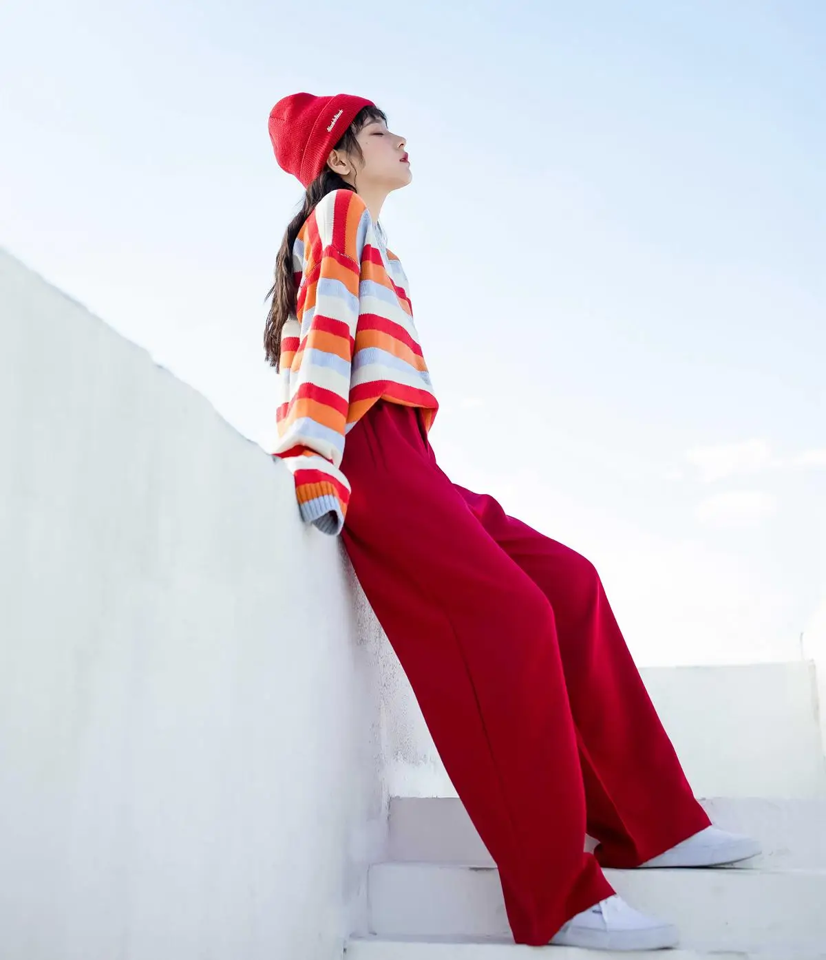 

2019 new Woman Wide Leg Pants Loose Casual Ankle-Length Female Trousers Summer Harem Pants Ladies Plus Size