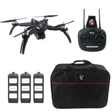 MJX B5W gps 1080 P WiFi FPV RC Дрон-RTF 3 батареи + сумка точка интересного следования Waypoint Quadcopter