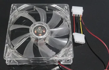 

50pcs 120mm PC Computer fan 4 LEDs Case colorful Cooling Fan Plastic 12CM Fan for Computer Case CPU Cooler Radiator