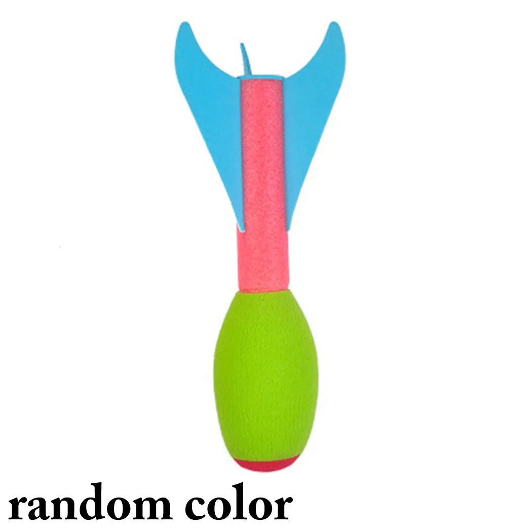 

Kids Educational Toy Foam Rocket Launcher Toy Finger Flyer Party Favor Toy