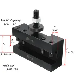 250-401 токарный станок с ЧПУ держатель инструмента быстросменный инструмент пост Резак болт крепления комплект скучно-бар поворотные