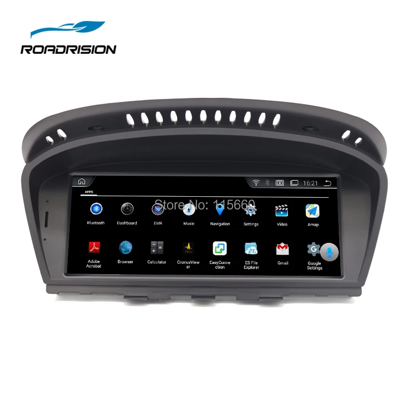 Clearance RoadRision 2G+32G Android 7.1 Car radio Multimedia player for BMW 5 Series E60 E61 E63 E64 3 Series E90 E91 E92 CCC CIC system 5