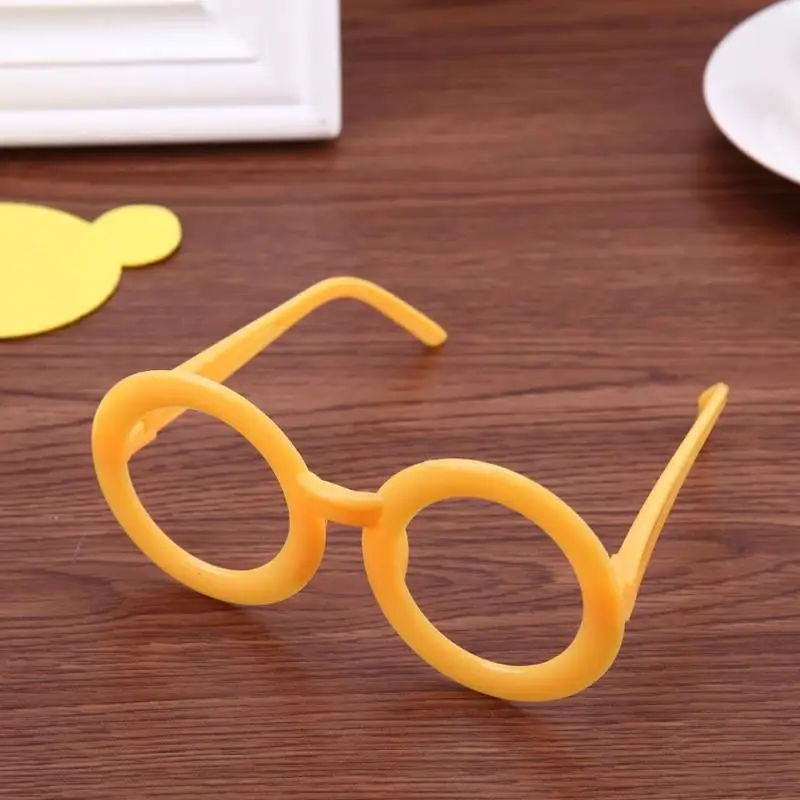 Новый DIY ремесло EVA мультфильм Животные руководство очки палка дрель Рамка