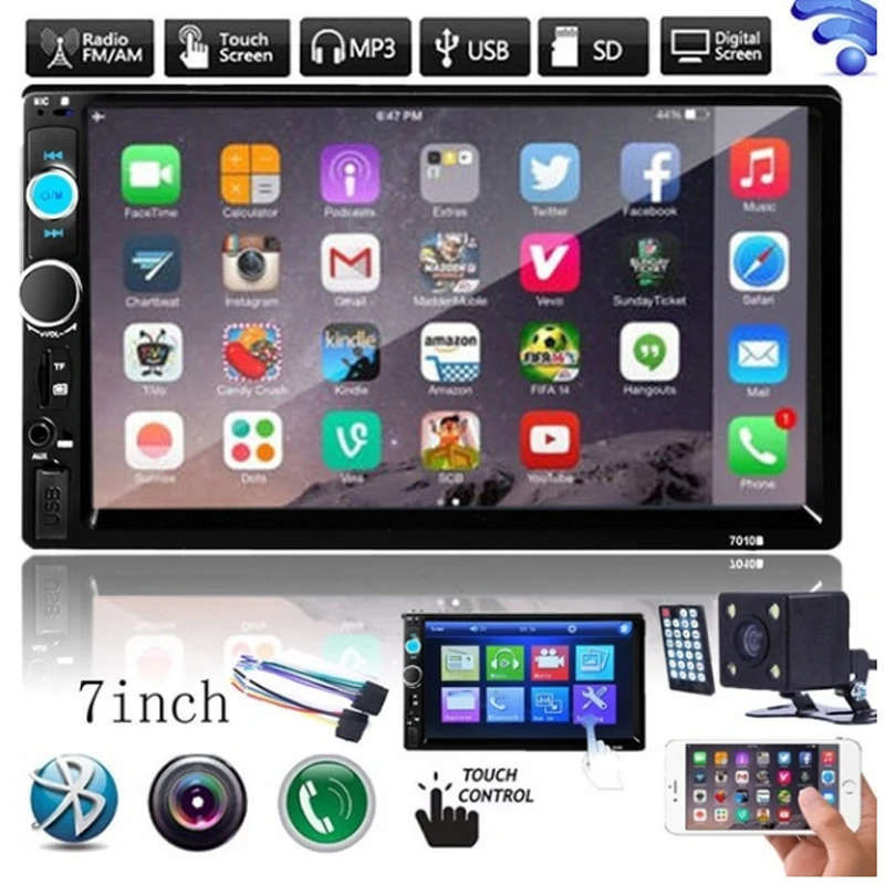 

Portable MP5 Player 7 Inch HD Car Bluetooth MP5 Player TFT Touch Screen FM Car Player