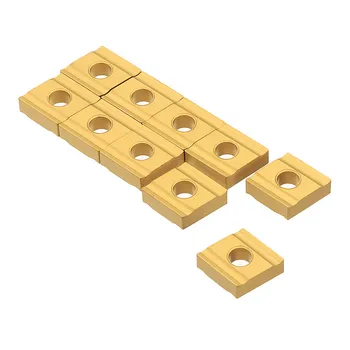 

DANIU 10pcs CNMG120404L-ES CVD Carbide Insert Turning Tool Cutter Insert for DCLNL PCBNL CNC Lathe Tools