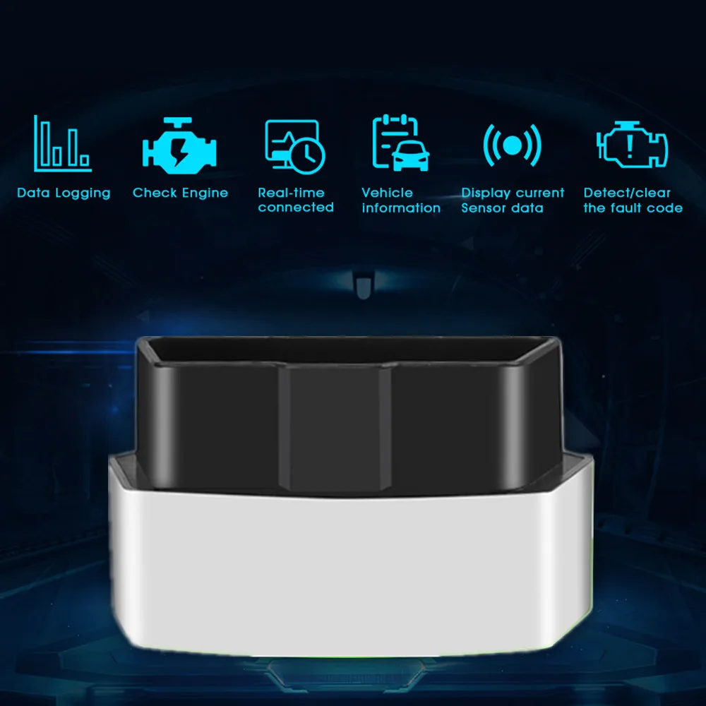 Bluetooth ELM327 obd2 Anto сканер elm 327 V2.1 obd 2 Автомобильный диагностический для android/ПК/IOS