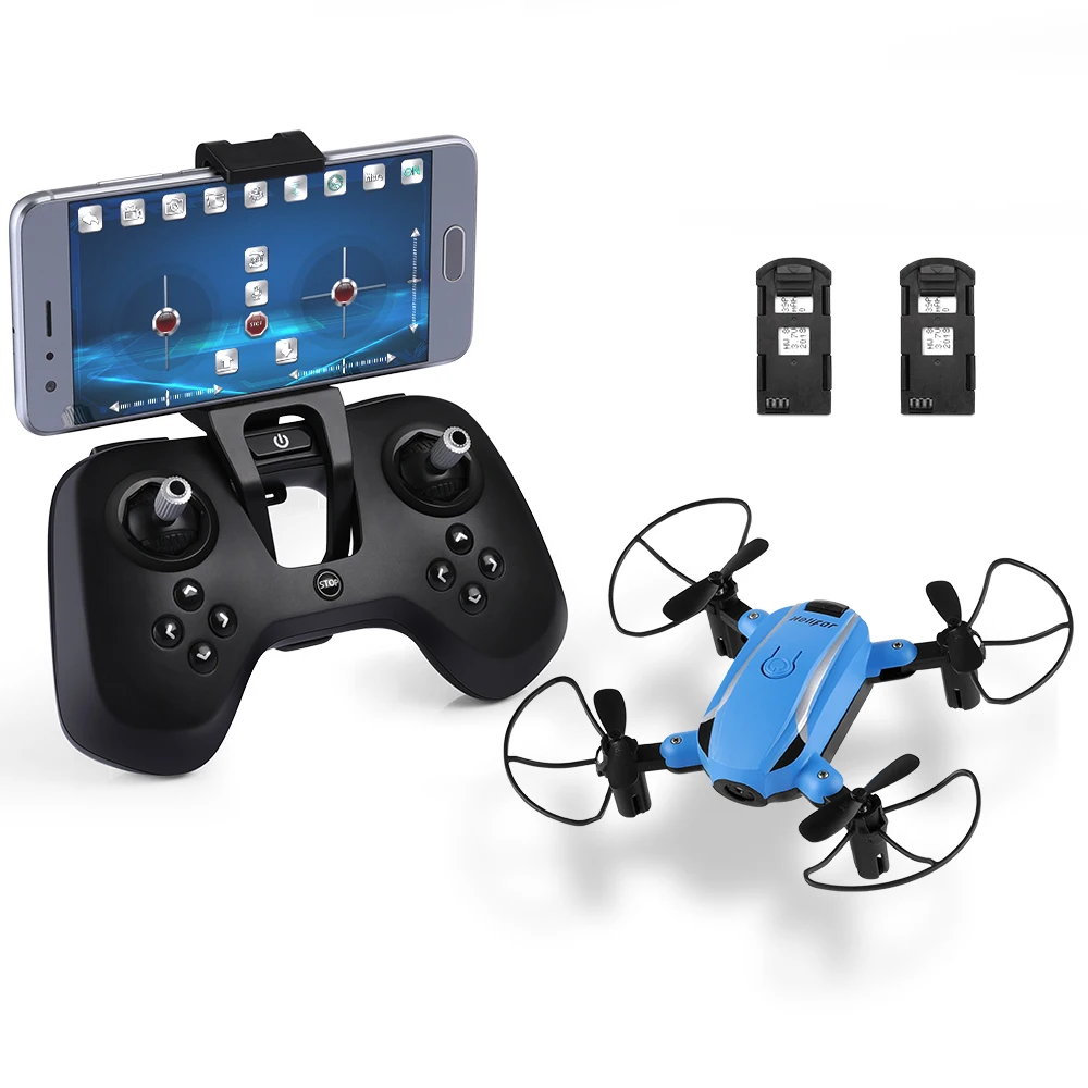 

Helifar X1 Foldable And Portable Quadcopter Air Press Altitude Hold Foldable Mini Quadcopter Remote Control Toys Double Battery