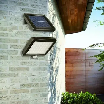 

Solar Powered PIR Motion Sensor Wall Light Outdoor Waterproof Wall Light PIR Motion Sensor Garden Solar Lamp Light Solar Lamp