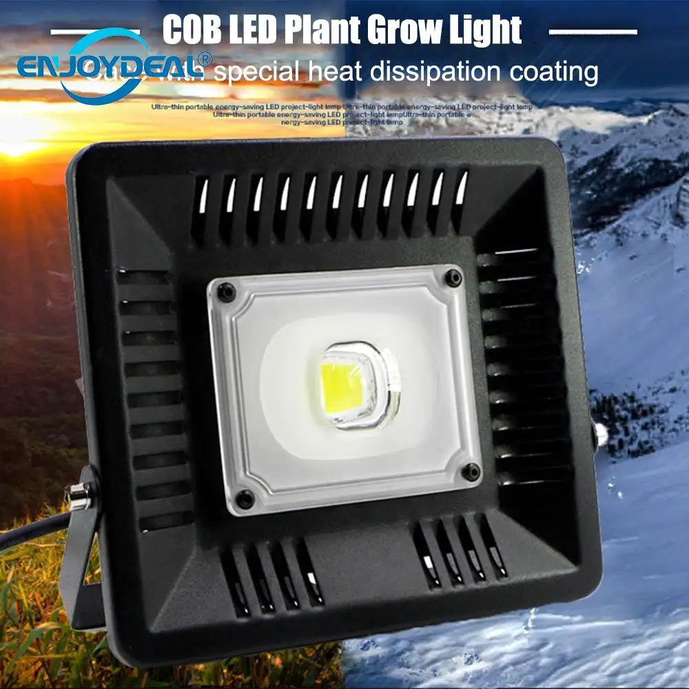 110 V/220 V светодиодный светать полный спектр 100 200 W початка светодиодные лампы для роста потока Водонепроницаемый свет для растений в